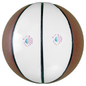 Light Cornflower Blue, Sky Megenta, Girly Basketball (Vertikal)