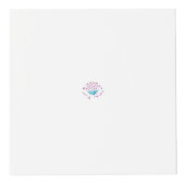 Light Cornflower Blue, Sky Megenta, Girly Würfel (Vorderseite)