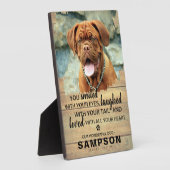 Light Country Rustic Pet Memorial | FOTO Fotoplatte (Seite)