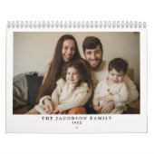 Light Cream Custom Family Photos Kalender (Titelbild)