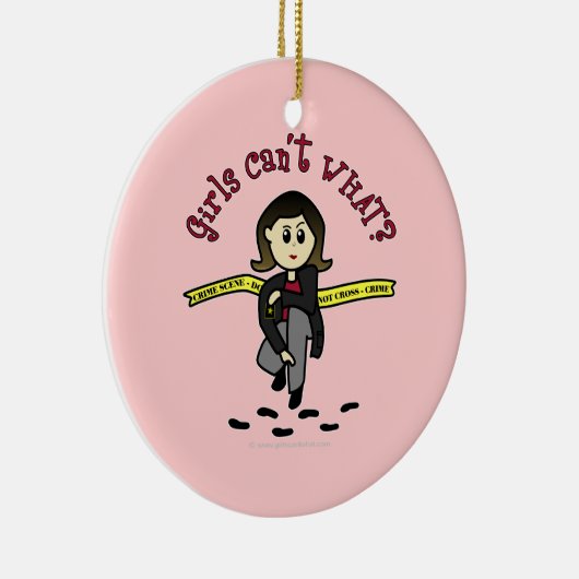 Light CSI Detection Keramik Ornament (Rechts)