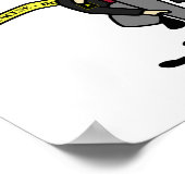 Light CSI Girl Poster (Ecke)