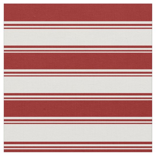 Light Cyan and Dark Red Lined Pattern Stoff (Nahaufnahme)