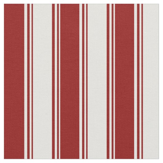 Light Cyan and Dark Red Striping/Linke Pattern Stoff (Nahaufnahme)