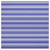 Light Cyan & Dark Blue Colored Lines Stoff (Muster)