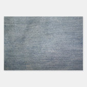 Light Dark Denim Gems Geschenkpapier Set (Vorderseite)