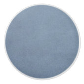 Light Denim Blue Round Custom Keramik Knock Keramikknauf (Vorderseite)