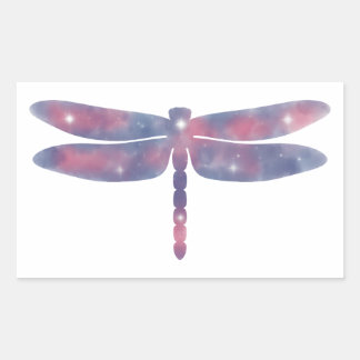 Light Dick Dragonfly Starscape Sticker