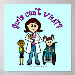 Light Doctor Girl Poster