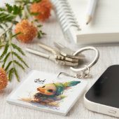 Light Duck Info und Schlüsselanhänger finden (Vorderseite rechts)