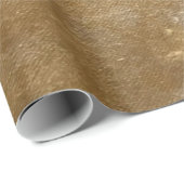 Light Dunkel Gold mischt Wrapping Paper Geschenkpapier (Rolleneckpunkt)