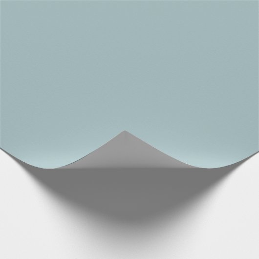 Light Dusty Blue - Papierrolle Geschenkpapier (Ecke)
