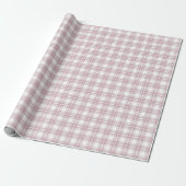Light Dusty Rose Wrapping Pattern Roll Geschenkpapier (Ungerollt)
