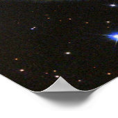 Light Echo beleuchtet Staub um Supergiant Star Poster (Ecke)