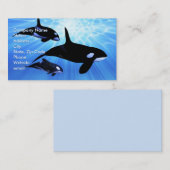 Light Echo Visitenkarte (Vorne/Hinten)