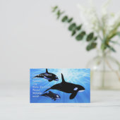 Light Echo Visitenkarte (Stehend Vorderseite)