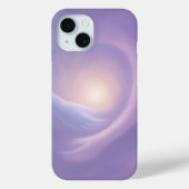 Light Embrace Abstract Lavender Aura Case-Mate iPhone Hülle (Rückseite)