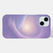 Light Embrace Abstract Lavender Aura Case-Mate iPhone Hülle (Rückseite (Horizontal))
