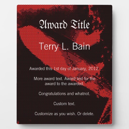 Light Emiting Diode Zeppelin Fotoplatte (Vorderseite)