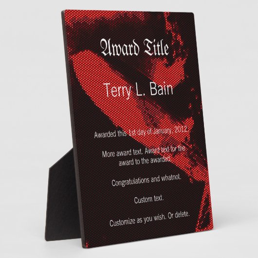 Light Emiting Diode Zeppelin Fotoplatte (Seite)