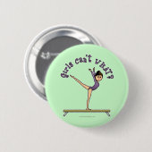 Light Female Gymnastin Button (Vorne & Hinten)