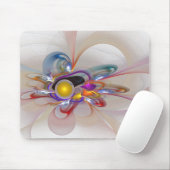 'Light Flame Abstrakt 134' Mousepad (Mit Mouse)