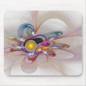 'Light Flame Abstrakt 134' Mousepad (Vorne)