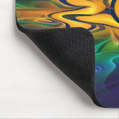 'Light Flame Abstrakt 163' Mousepad (Ecke)