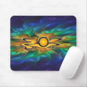 'Light Flame Abstrakt 163' Mousepad (Mit Mouse)