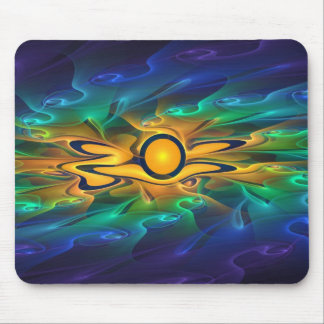 'Light Flame Abstrakt 163' Mousepad