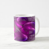 'Light Flame Abstrakt 255' Tasse (VorderseiteRechts)
