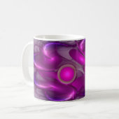 'Light Flame Abstrakt 255' Tasse (Vorderseite Links)