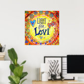 "Light for Levi" Inspirivity Poster (Heimbüro)