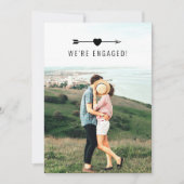 Light Foto | Ankündigung der Verlobung (Vorderseite)