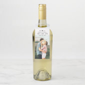 Light Foto | SAVE THE DATE | Flasche | Top Flaschenanhänger (Auf Flasche)