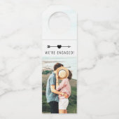 Light Foto | VERLOBUNG | Flaschenhanger Flaschenanhänger (Vorderseite)