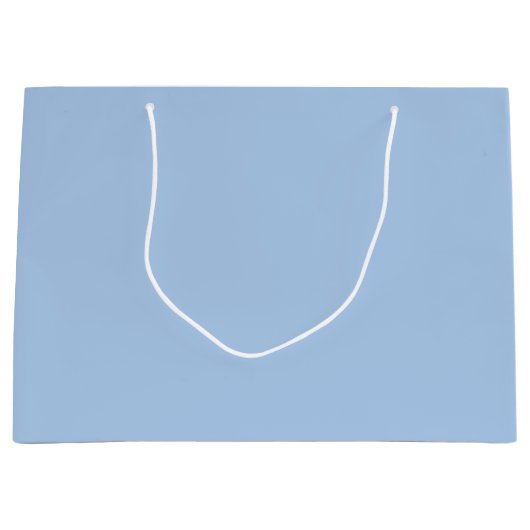 Light French Blue Large Geschenktasche Große Geschenktüte (Vorderseite)
