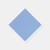 Light French Blue Solid Color Serviette (Ecke)