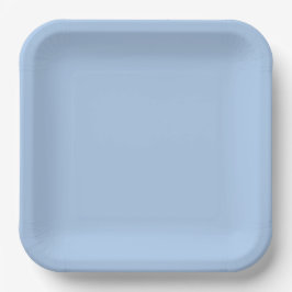 Light French Blue Solid Pappteller