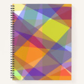 Light Geometric - Notebook Notizblock (Vorderseite)