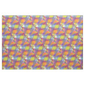 Light Geometric - Pima Cotton Fabric Stoff (Fat Quarter (45,7 x 55,9 cm))