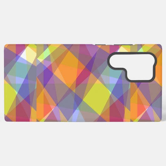 Light Geometric - Samsung Case Samsung Galaxy Hülle (Rückseite (Horizontal))