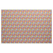 Light Geometric - Vory Linen Fabric Stoff (Yard (91,4 cm))
