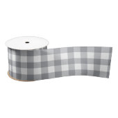 Light Gingham Satinband (Spule)