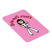 Light Girl Martial Artist Magnet (Rechte Seite)