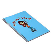 Light Girl Sänger Notizblock (Rechte Seite)