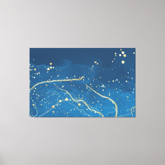 Light Glitzer Leinwanddruck (Vorderseite)