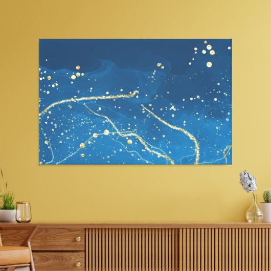 Light Glitzer Leinwanddruck (Insitu (Wohnzimmer))