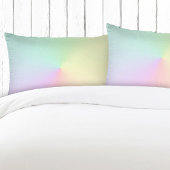 Light Gradient Ombre Rainbow Pastel Ästhetik Kissenbezug