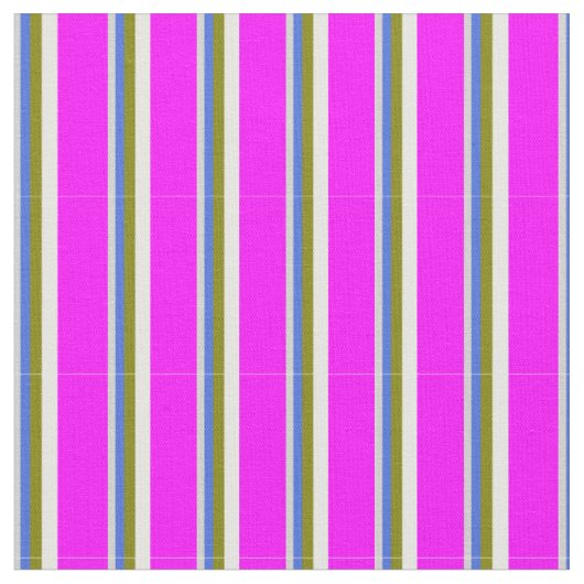 Light Grau, Royal Blue, Green, Mint Cream, Fuchsia Stoff (Nahaufnahme)